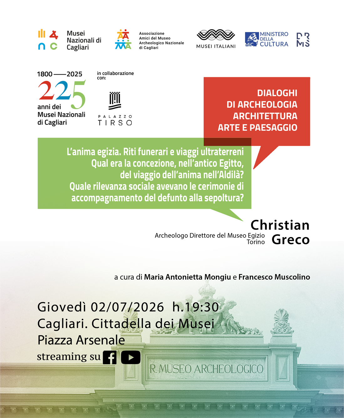 L’anima egizia - Dialoghi di archeologia, architettura, arte e paesaggio